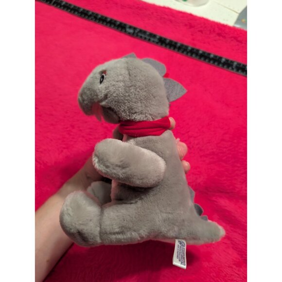 Mastercard MasterValues Dinosaur Plush Christmas Santa Hat Steven Smith Promo - Picture 4 of 8